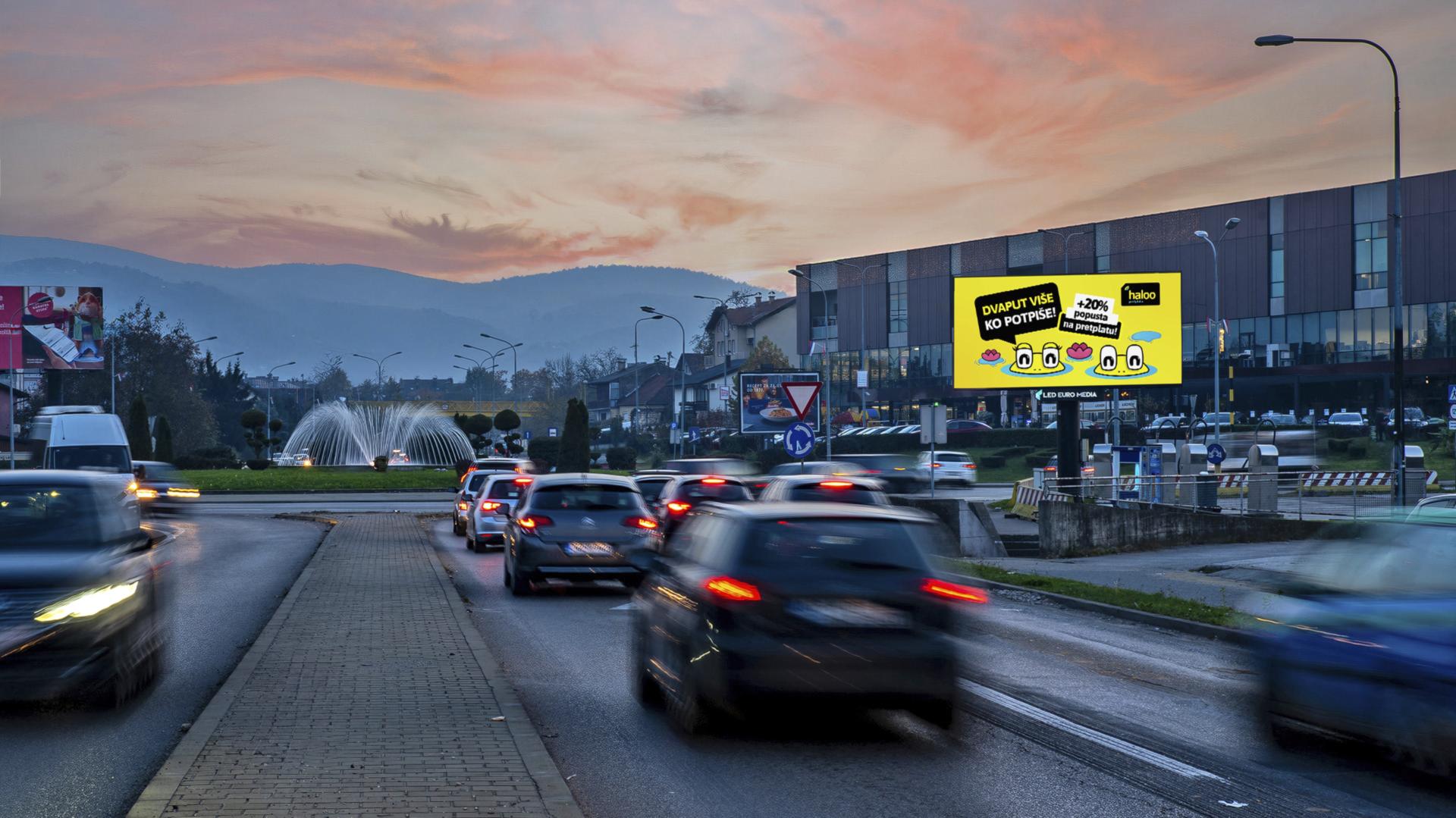 Zapadni tranzit, kružni tok Centrum