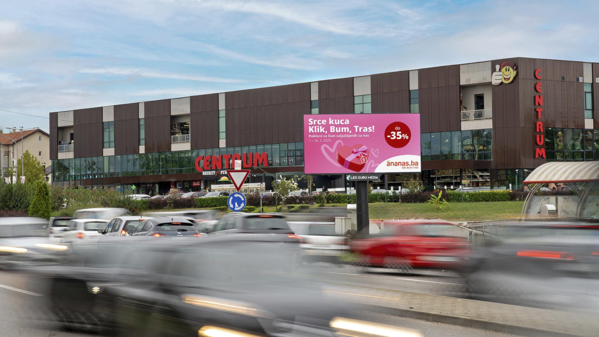 Zapadni tranzit, kružni tok Centrum